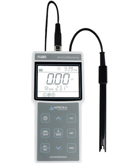 Máy đo pH/độ dẫn/TDS/mV/nhiệt độ cầm tay Apera PC400S